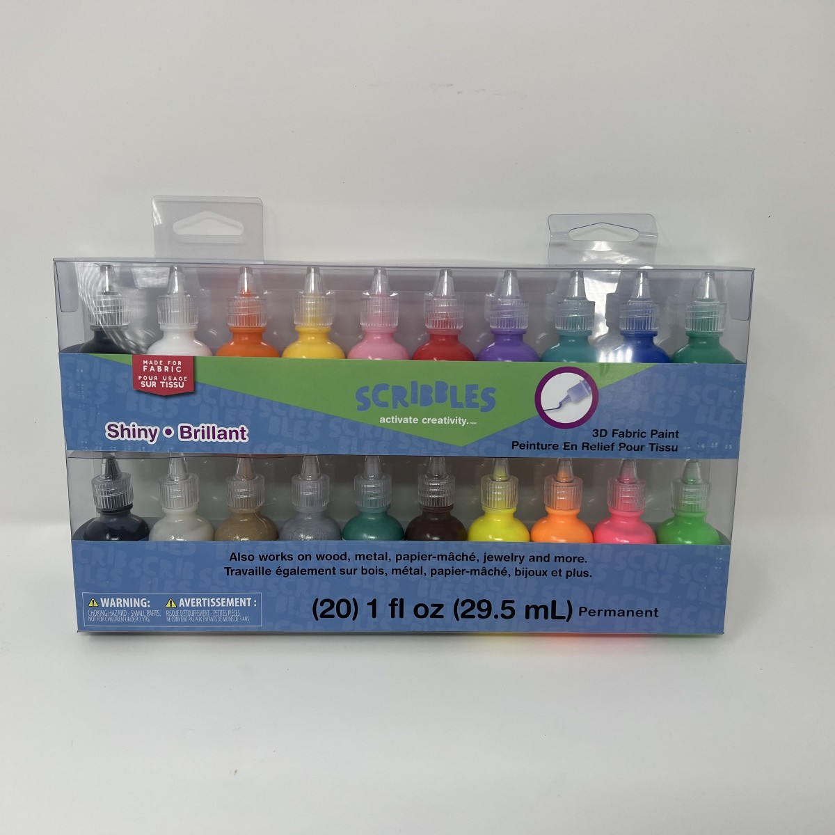 Picture picture of our Shiny 3D Paint, 20-Pack