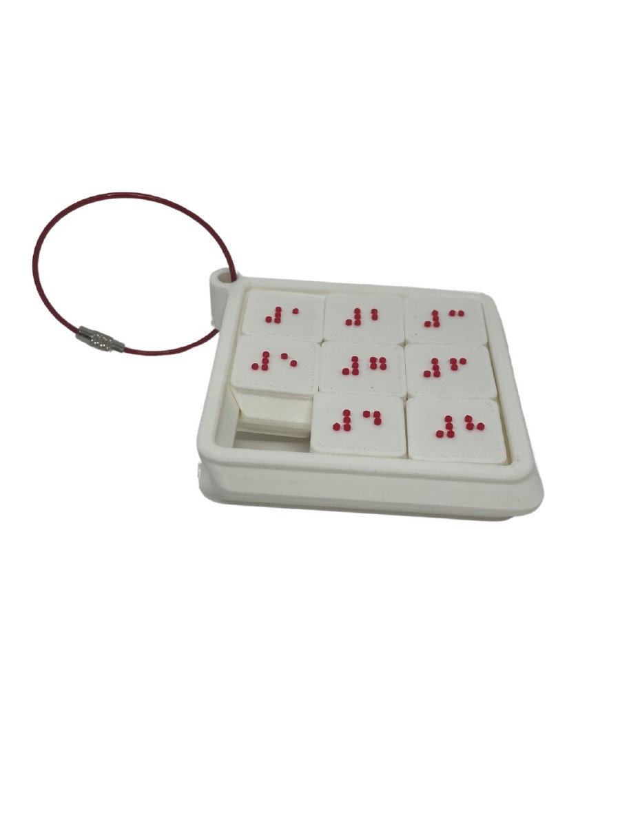 Picture picture of our Braille 8 Sliding Puzzle