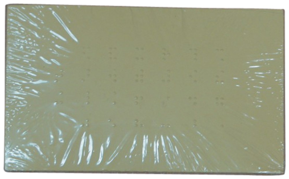 Picture picture of our Braille Alphabet Cards