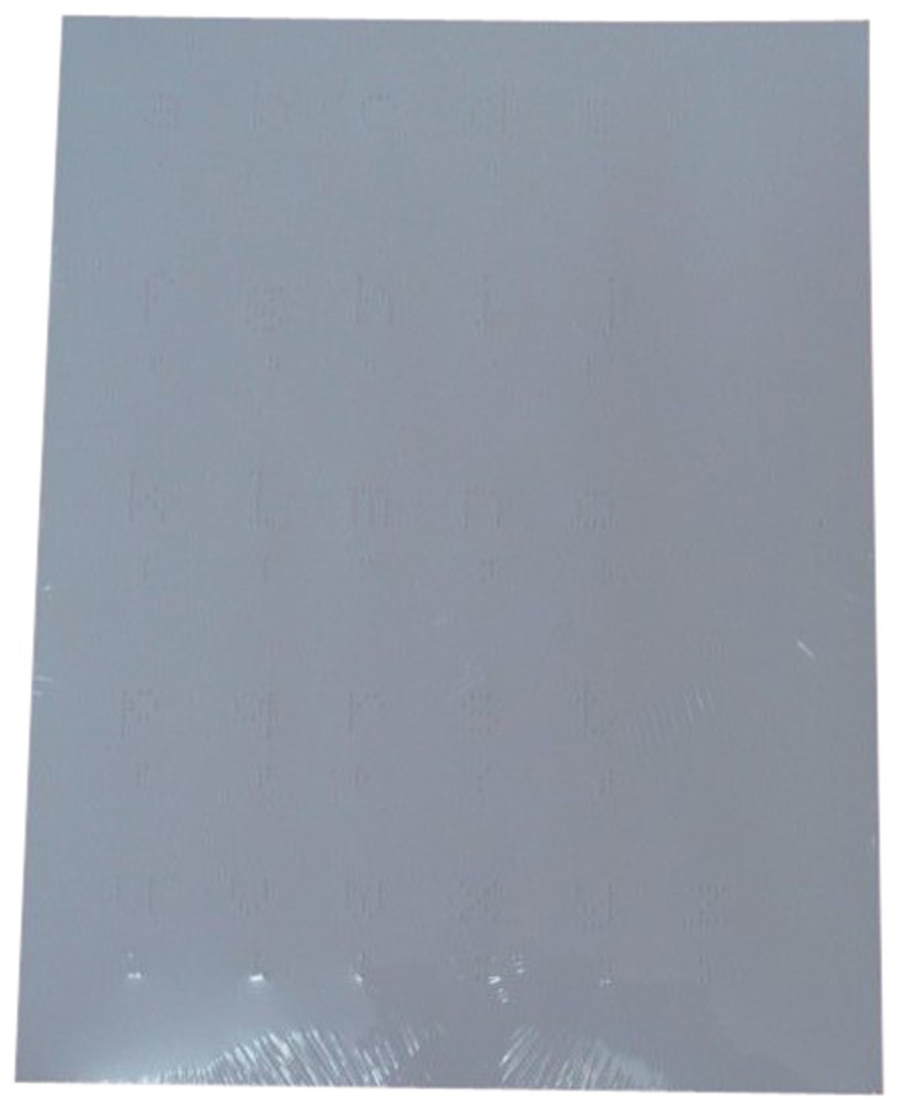 Picture picture of our Braille Number Sheets