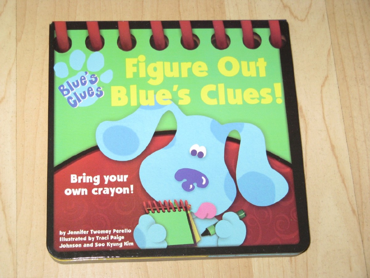Picture picture of our Blue's Clues, Figure Out, Braille Board Book