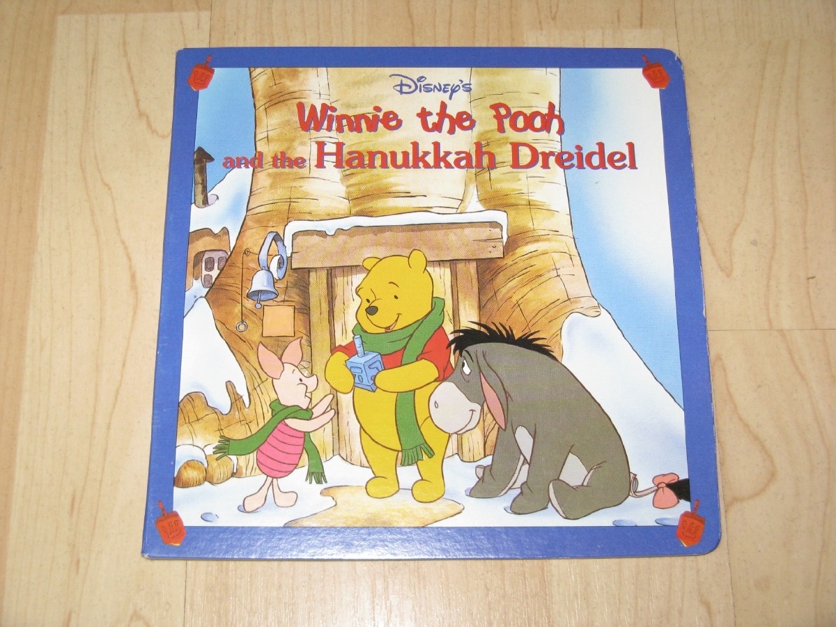 Larger picture of our Winnie the Pooh and the Hanukkah Dreidel, Braille Board Book