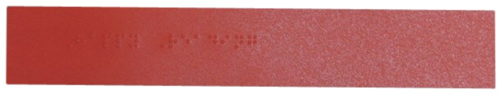 Picture picture of our Braille Bookmark, 10-Count