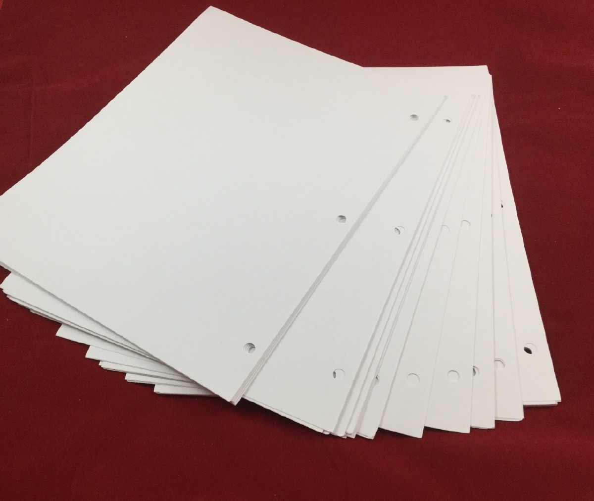 Picture picture of our Braille Paper, Letter-Size, Three-Hole Punched
