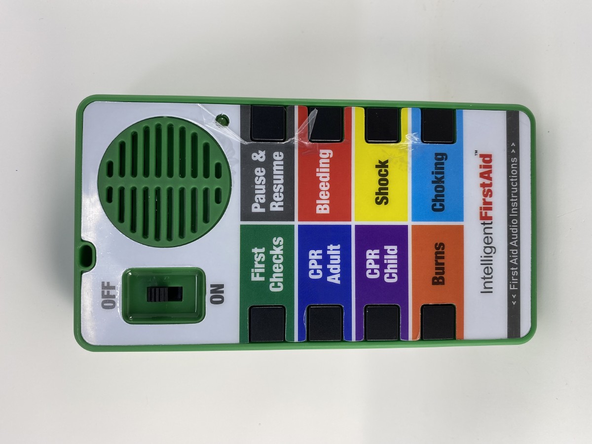Picture picture of our Talking First Aid Guide