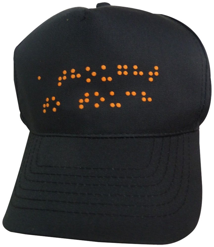 Picture picture of our Braille Hat