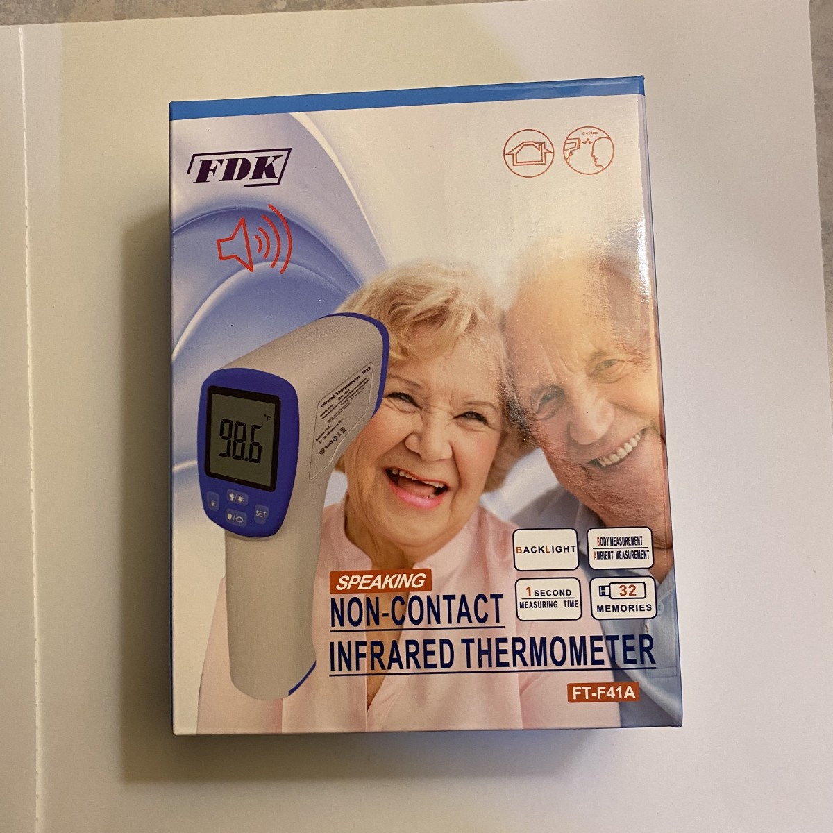 Picture picture of our Infrared Talking Medical Thermometer