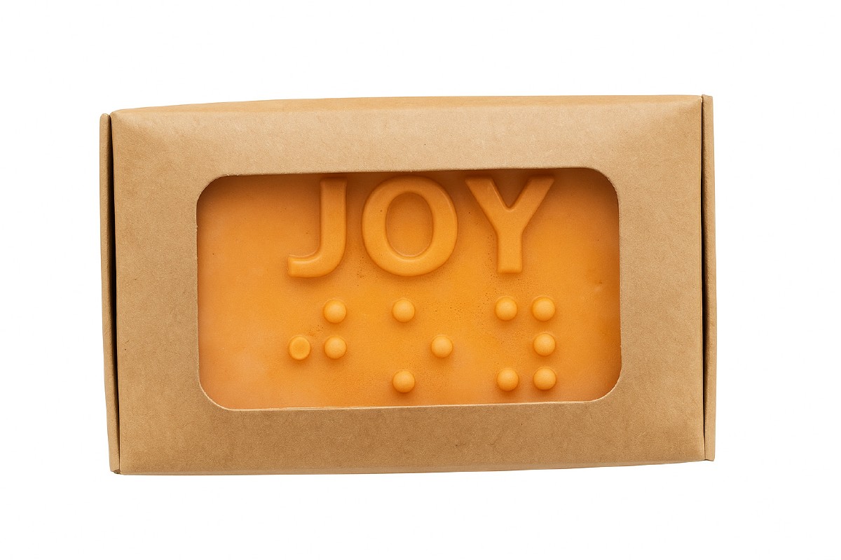 Different picture of our Joy Braille Soap
