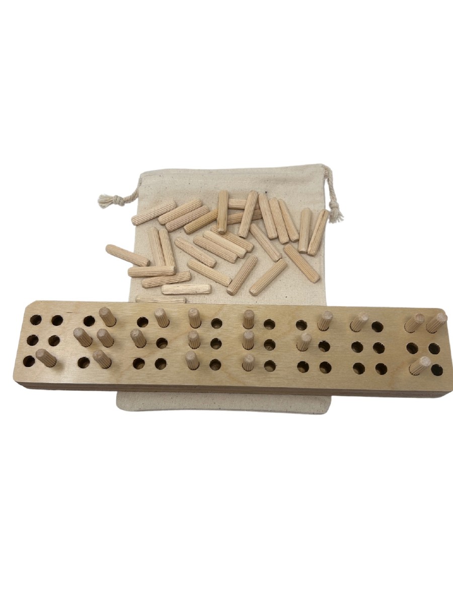 Picture picture of our Braille Name Block