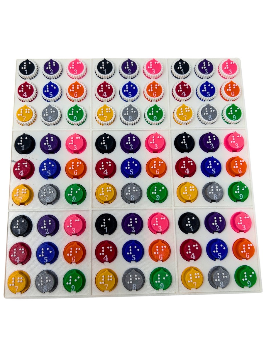 Picture picture of our Braille Sudoku Set