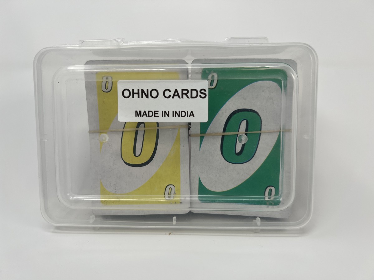 Picture picture of our Braille Ohno Cards