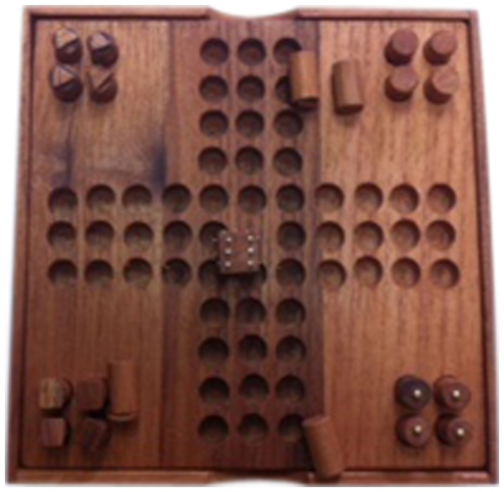 Picture picture of our Parcheesi