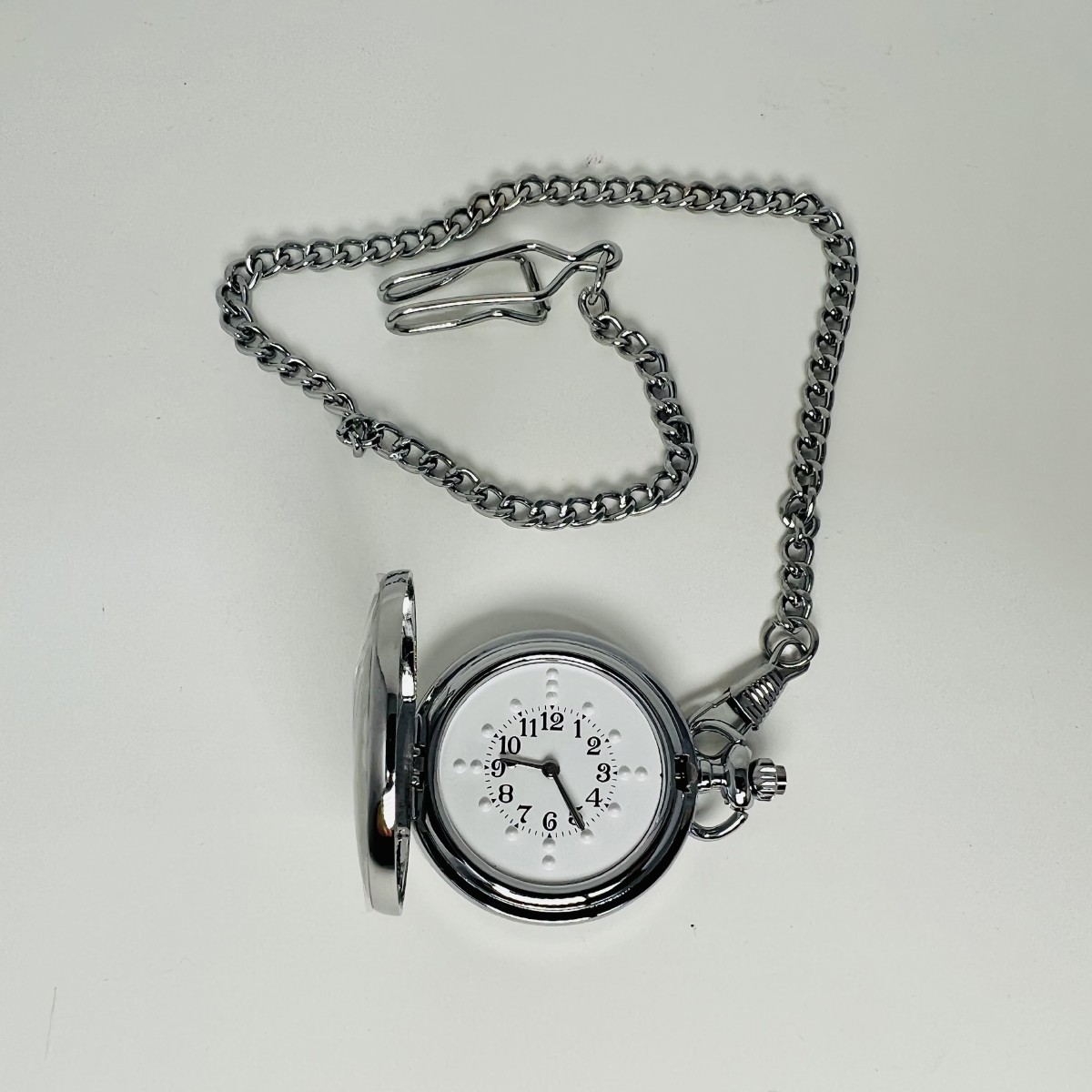 Picture picture of our Braille Pocket Watch