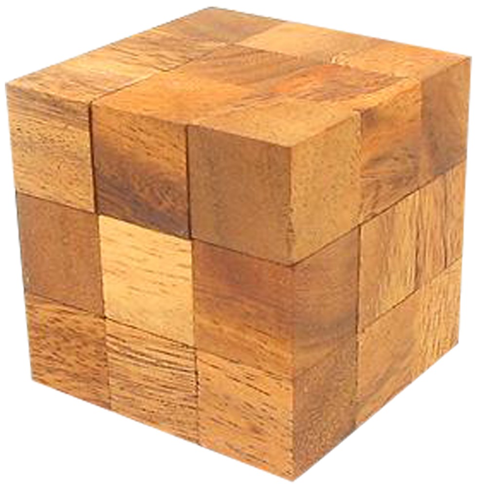 Picture picture of our Snake Cube