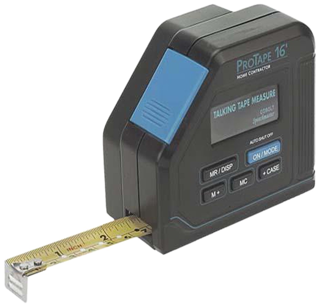 Picture picture of our Cobolt Talking Measuring Tape