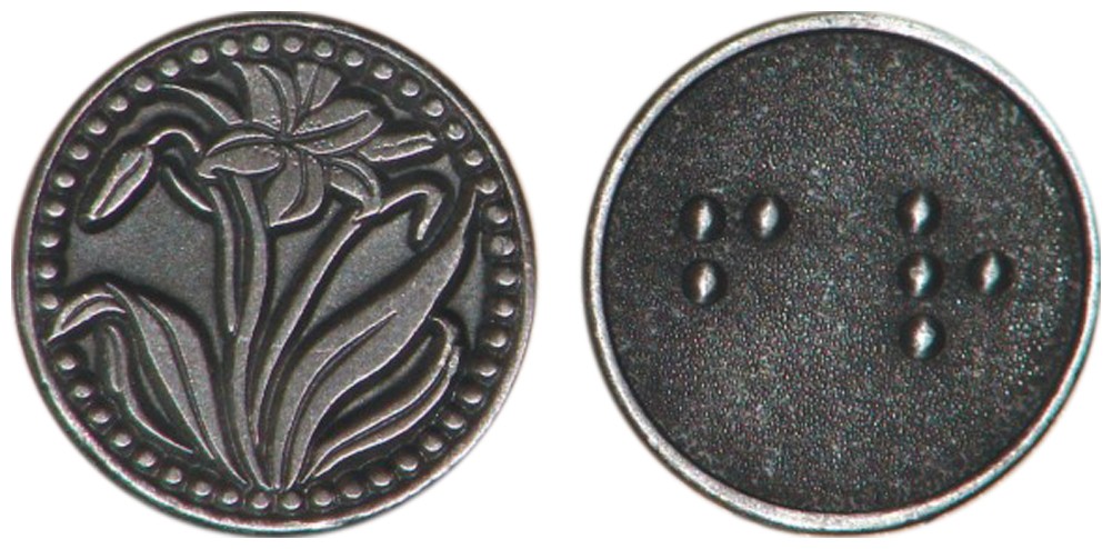Picture picture of our Braille Pocket Token