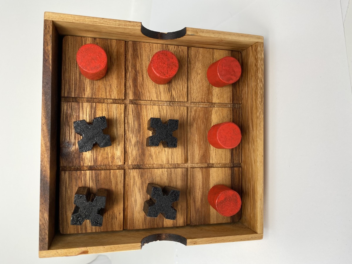 Larger picture of our Tic-Tac-Toe, Wooden