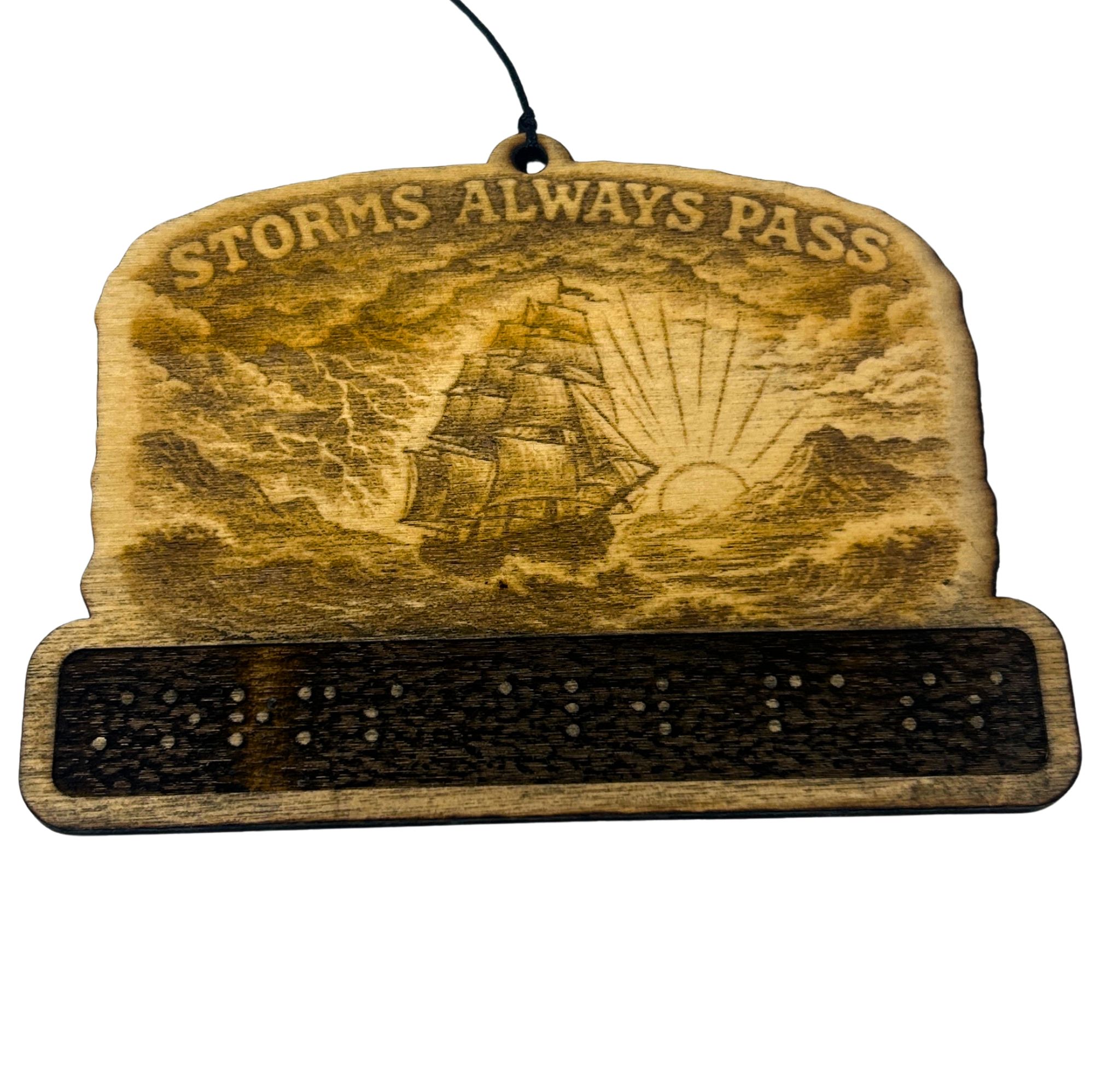 Picture picture of our Braille Wind Chimes