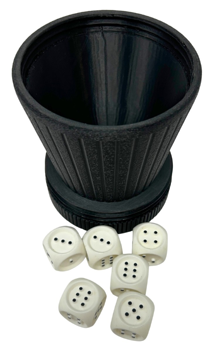 Picture picture of our Tactile Dice Cup Set