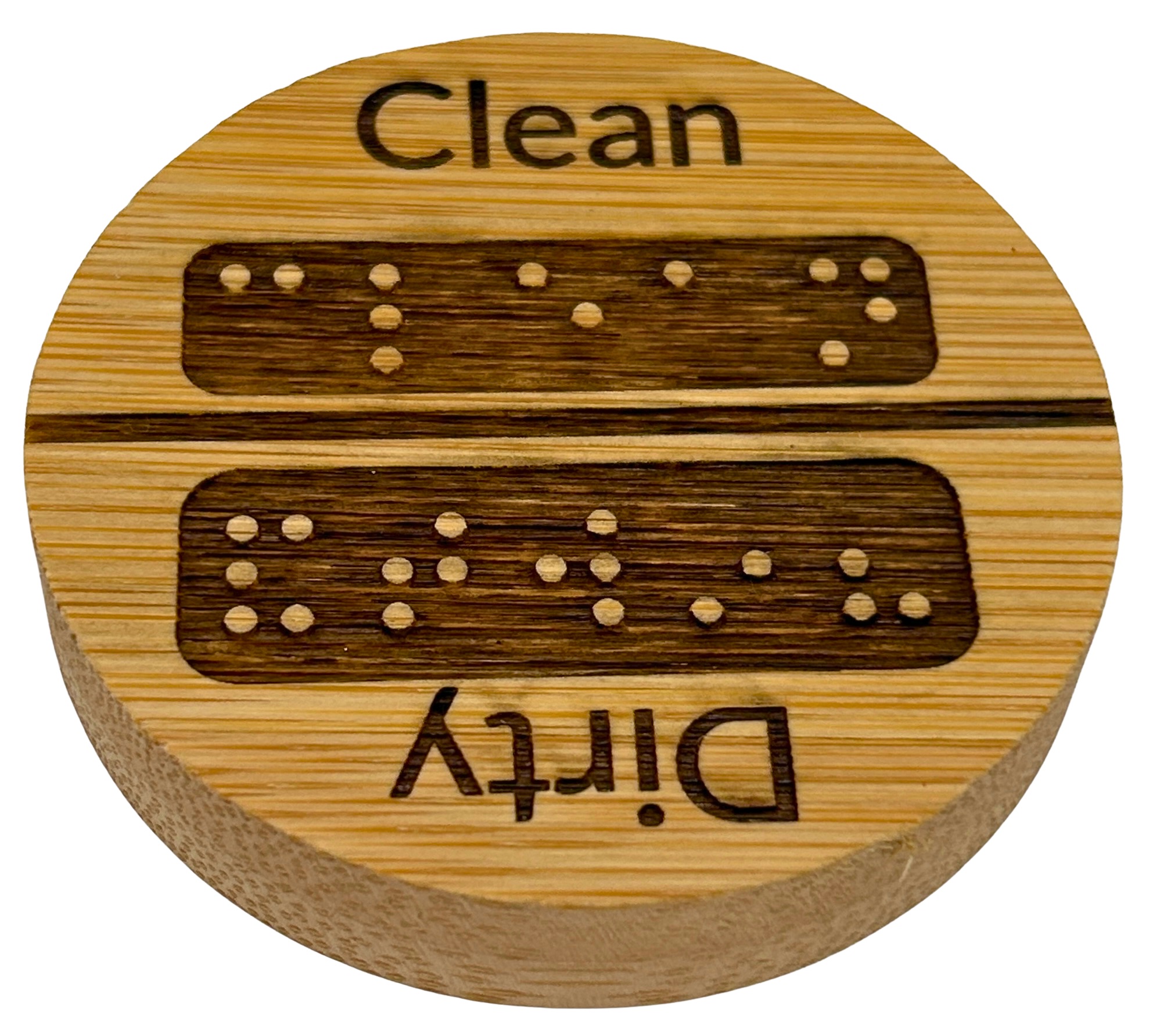Different picture of our Braille Dishwasher Magnet