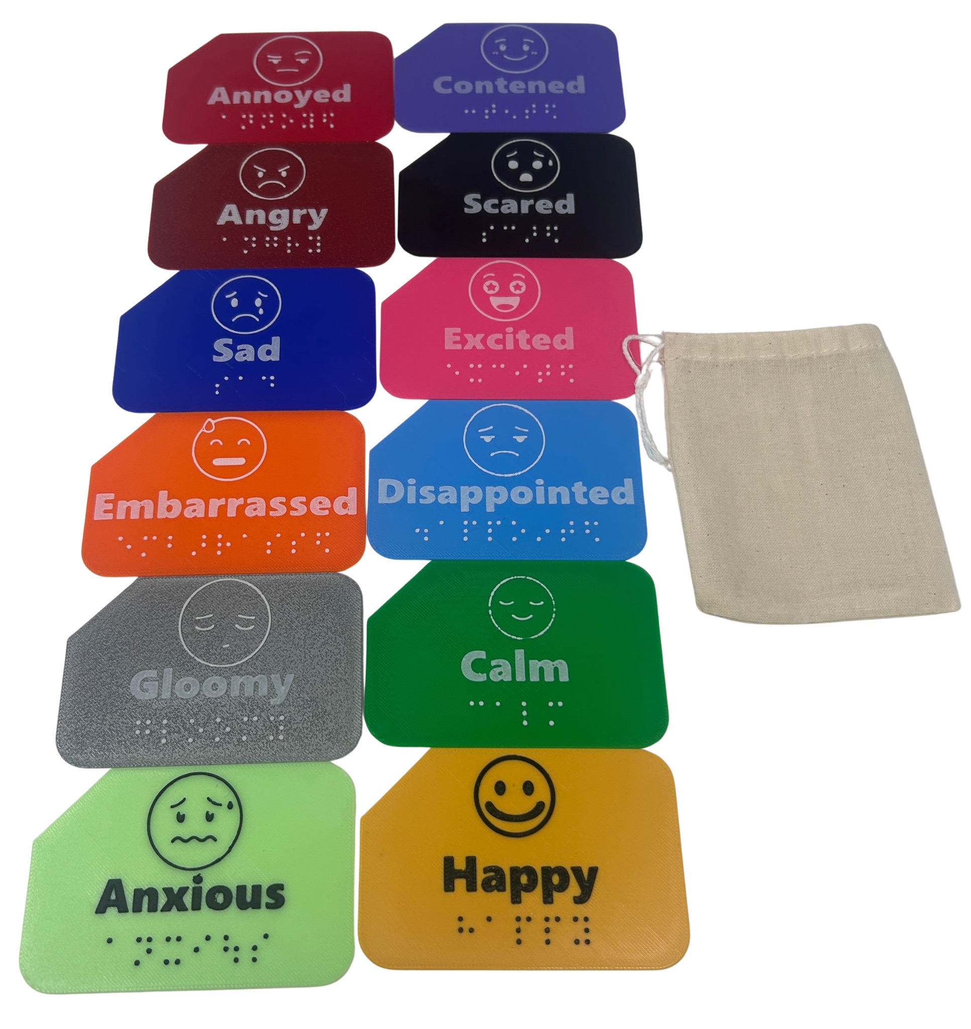 Picture picture of our Braille Emotion Cards
