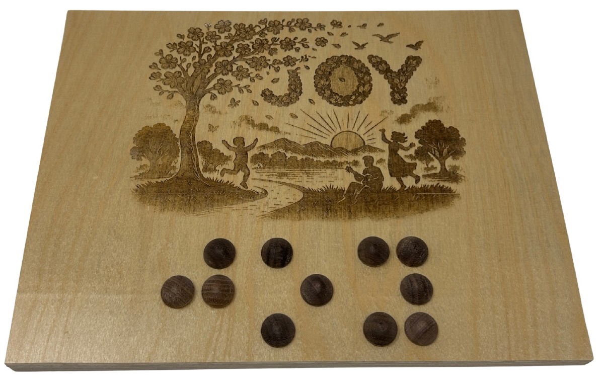 Picture picture of our Wooden Braille Sign