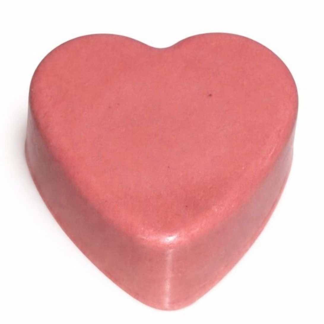 Picture picture of our Tactile Strawberry Heart Soap
